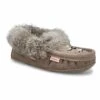 SoftMoc Women's 660 Rabbit Fur Moccasin - Gre -Softmoc 660 L XXX 8