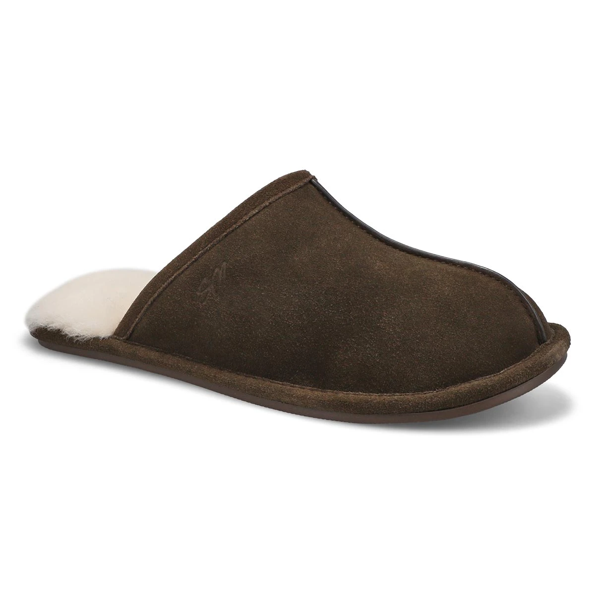 SoftMoc Men's Cadel 2 Open Back Slipper - Bro 3 SoftMoc Men's Cadel 2 Open Back Slipper - Bro