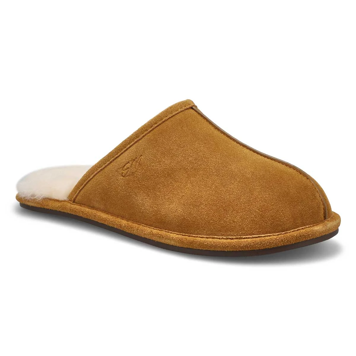 SoftMoc Men's Cadel 2 Open Back Slipper - Bro 6 SoftMoc Men's Cadel 2 Open Back Slipper - Bro - Image 4