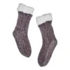 SoftMoc Lds Chenille Knit Slipper Sock-Charco -Softmoc CHENILLE KNIT CHAR XXX 1