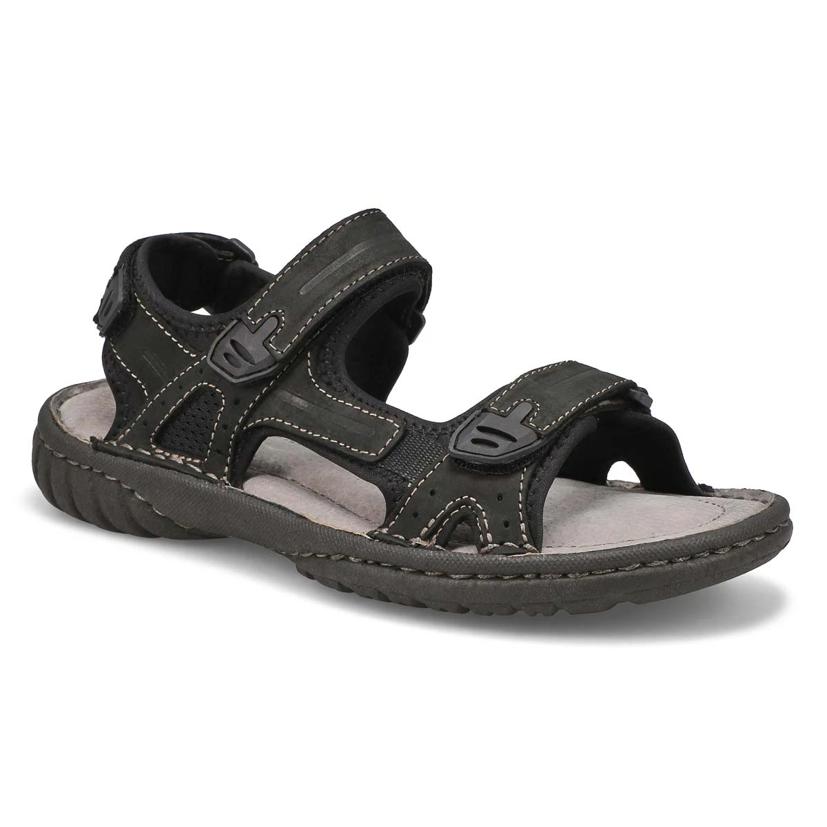 SoftMoc Men's Cullen Sandal - Black 3 SoftMoc Men's Cullen Sandal - Black