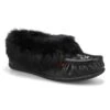 SoftMoc Women's Cute 5 L Rabbit Fur Moccasin 2 SoftMoc Women's Cute 5 L Rabbit Fur Moccasin -Softmoc CUTE5 L BLK XXX 1