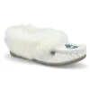 SoftMoc Women's Cute 5 Leather Rabbit Fur Moc 1 SoftMoc Women's Cute 5 Leather Rabbit Fur Moc -Softmoc CUTE5 L WHT XXX