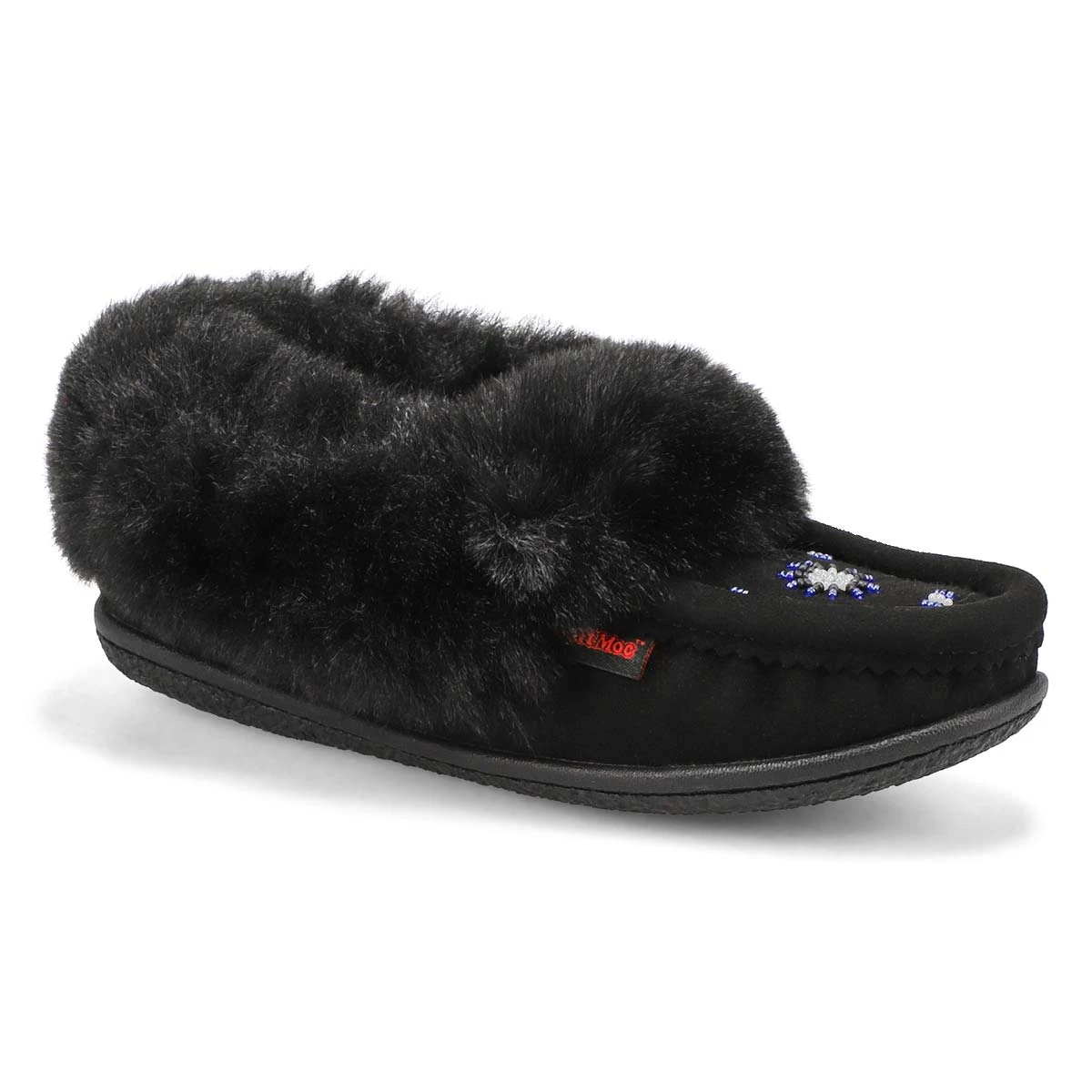 SoftMoc Women's Cute 5 V3 Faux Fur Vegan Moc 3 SoftMoc Women's Cute 5 V3 Faux Fur Vegan Moc