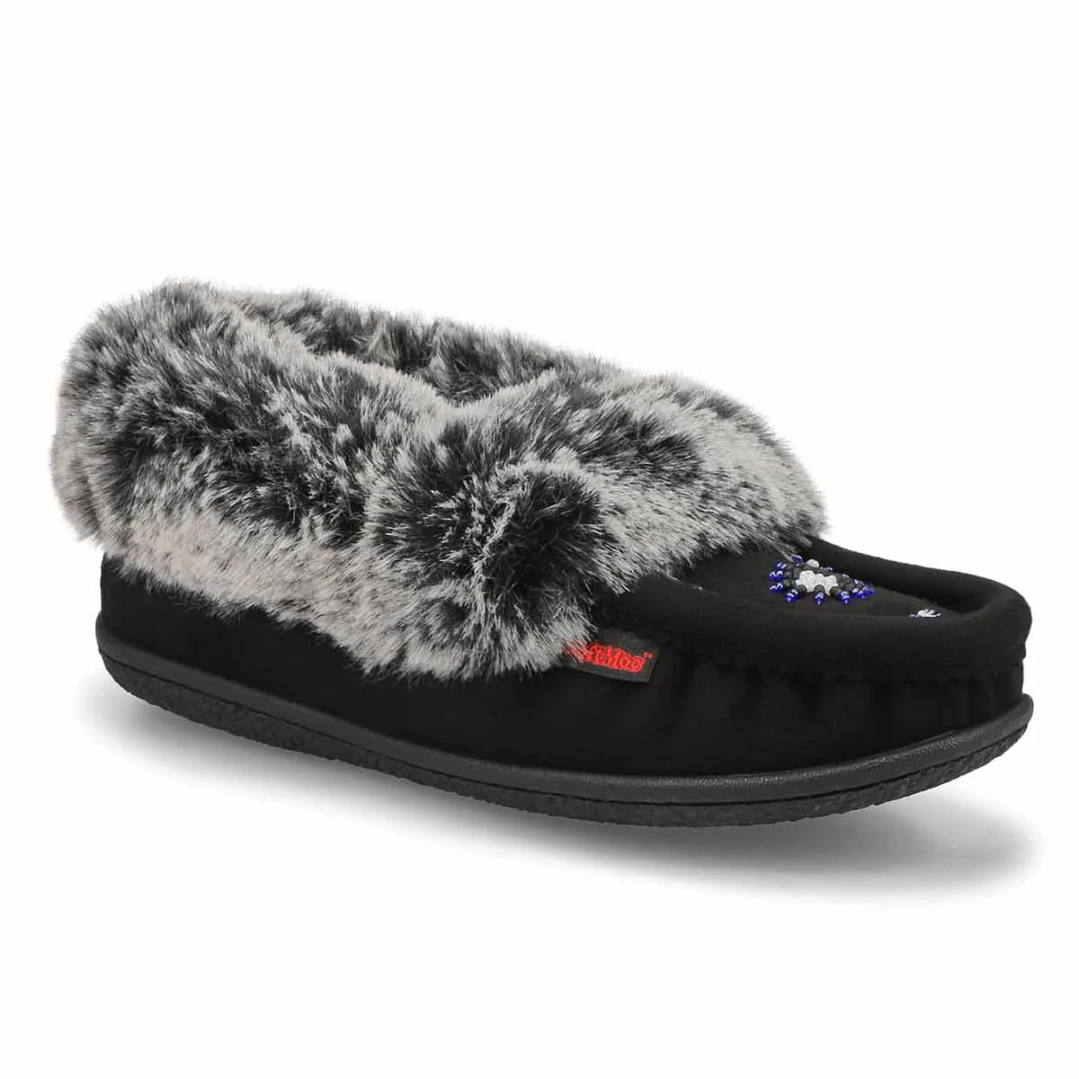 SoftMoc Women's Cute 5 V3 Faux Fur Vegan Moc 4 SoftMoc Women's Cute 5 V3 Faux Fur Vegan Moc - Image 2