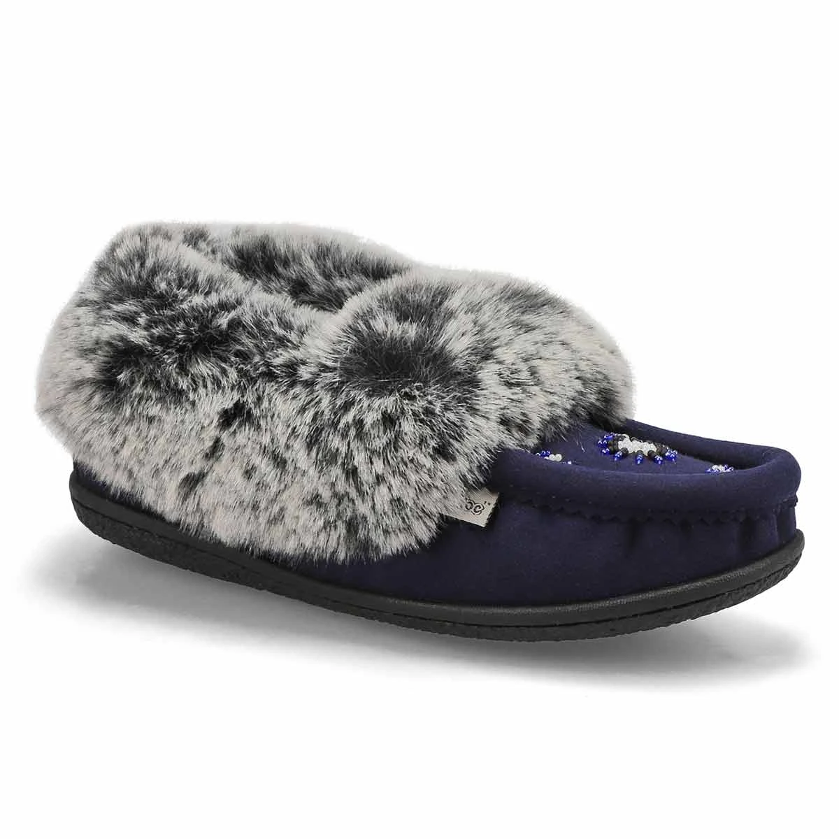 SoftMoc Women's Cute 5 V3 Faux Fur Vegan Moc 6 SoftMoc Women's Cute 5 V3 Faux Fur Vegan Moc - Image 4