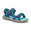 SoftMoc Girls' Daisy Sport Sandal - Navy/Turq -Softmoc DAISY NVYTRQ XXX 1