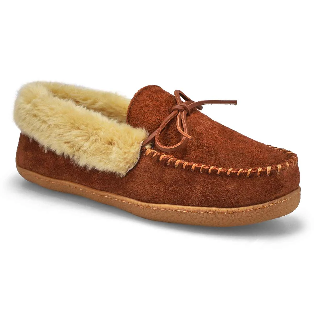 SoftMoc Men's Daniel Moccasin - Rootbeer 4 SoftMoc Men's Daniel Moccasin - Rootbeer - Image 2