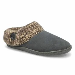 SoftMoc Women's Dini Memory Foam Slipper - Na -Softmoc DINI GRY XXX 1
