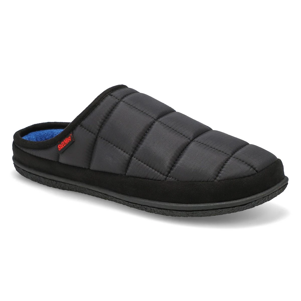 SoftMoc Men's Falcon Open Back Slipper - Blac 3 SoftMoc Men's Falcon Open Back Slipper - Blac
