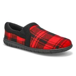 SoftMoc Men's Jacob Memory Foam Slipper - Bl -Softmoc JACOB RDPLD XXX 1