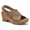 SoftMoc Women's Julie Wedge Sandal - Taupe 1 SoftMoc Women's Julie Wedge Sandal - Taupe -Softmoc JULIE TPE XXX