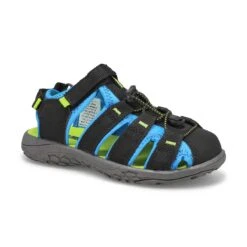 SoftMoc Boys' Kyle Fisherman Sandal - Navy -Softmoc KYLE BLKMTI XXX