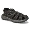 SoftMoc Men's Linus 2 Fisherman Sandal - Bla -Softmoc LINUS2 BLK XXX 2