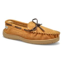 SoftMoc Men's Louie Lined Suede Moccasin - Ch