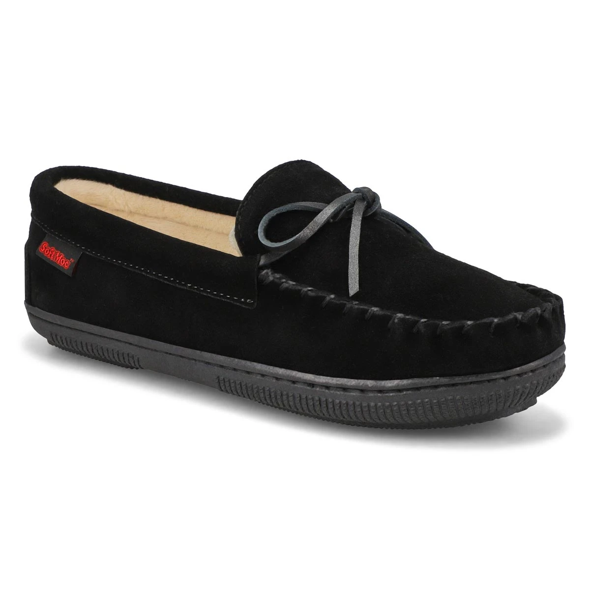 SoftMoc Women's Louise Ballerina Moc- Black 3 SoftMoc Women's Louise Ballerina Moc- Black