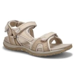SoftMoc Women's Lucinda Sandal - Light Grey -Softmoc LUCINDA STN XXX 1