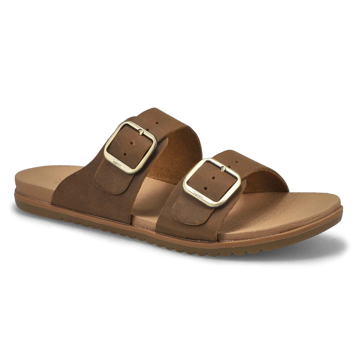 SoftMoc Women's Mandy Slide Sandal - Brown 3 SoftMoc Women's Mandy Slide Sandal - Brown