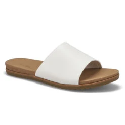 SoftMoc Women's Marti Slide Sandal - Tan -Softmoc MARTI WHT XXX 2