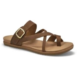 SoftMoc Women's Miya Toe Loop Sandal- Cognac 8 SoftMoc Women's Miya Toe Loop Sandal- Cognac -Softmoc MIYA BRNCRZ XXX 3