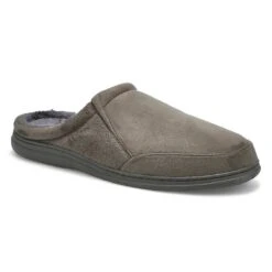 SoftMoc Men's Polar II Open Back Slipper -Bro -Softmoc POLAR II CHA XXX