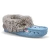 SoftMoc Women's SF600 Rabbit Fur Moccasin - -Softmoc SF600 CI XXX