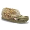 SoftMoc Women's SF600 Rabbitr Fur Moccasin - 2 SoftMoc Women's SF600 Rabbitr Fur Moccasin - -Softmoc SF600 SAG XXX