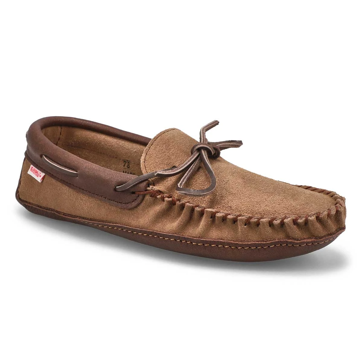 SoftMoc Men's SF78 Moccasin - Dark Tan 4 SoftMoc Men's SF78 Moccasin - Dark Tan - Image 2