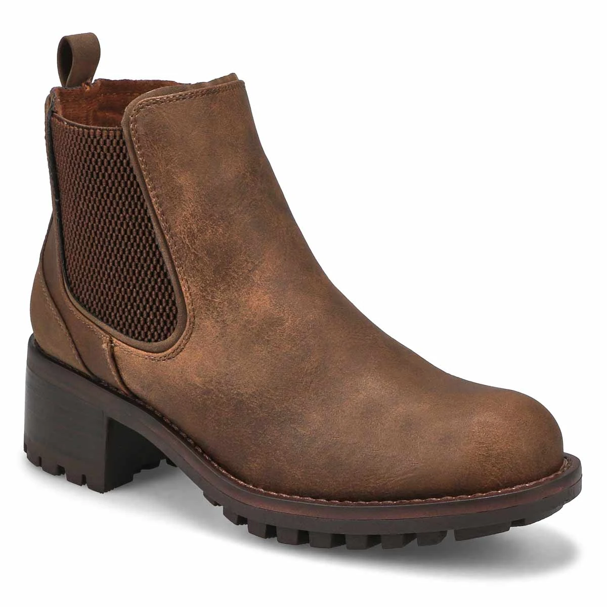 SoftMoc Women's Siren Chelsea Boot - Cognac 4 SoftMoc Women's Siren Chelsea Boot - Cognac - Image 2