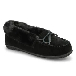 SoftMoc Women's SUPERBALICUFF Suede Ballerina