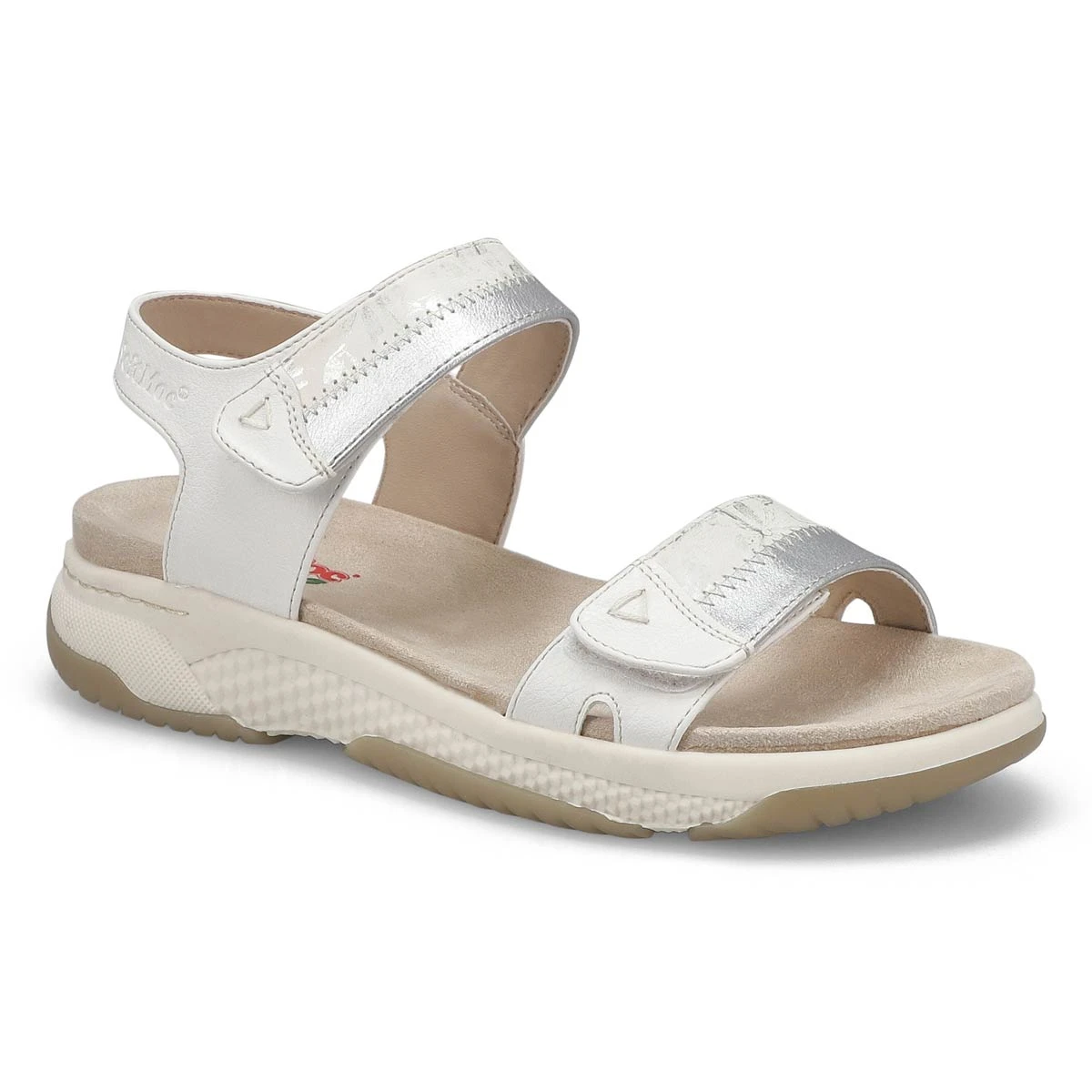 SoftMoc Women's Wensy 02 Vegan Sandal - White 3 SoftMoc Women's Wensy 02 Vegan Sandal - White
