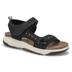 SoftMoc Women's Wensy 05 Vegan Sandal - Black