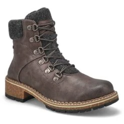 SoftMoc Women's Willow01 Vegan Waterproof Boo -Softmoc WILLOW07 GRY XXX 2